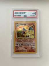Pokemon Charizard Holo Base Set Unlimited 4/102 PSA 6 picture