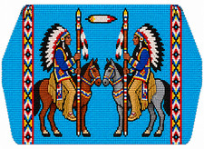 Native American Beaded Doctor Bag Antique Style Medical Bag Handmade Leather picture