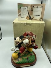 Disney Mickey Mouse Picnic Time Figurine Chip Dale Box Disneyland 2001 Limited picture