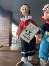 Lot Of 4 Vintage Popeye Dolls picture