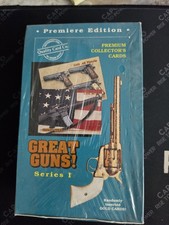 1993 Great Guns Series 1 Premiere Edition Sealed Trading Card Box 36 Pks - NOS picture