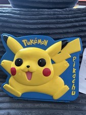 Vintage 90s Pokémon Nintendo Rose Art Set W/ Rubber Stamps Pikachu Case picture