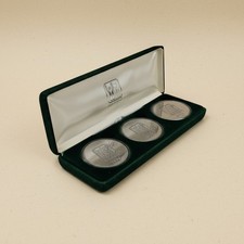 Vintage Nikken 2000 Kenko Super Mini EQL-FIR Magnets Set of 3 w/ Velvet Case picture