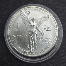1994-Mo Mexico 1 oz SiIver Libertad Onza BU picture