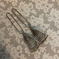 2 Vintage Spiral Spring Coil Wire Whisk Hand Egg Beater Metal Kitchen Tool Nice picture