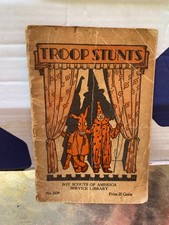 VTG Boy Scouts of America Troop Stunts 1931 picture