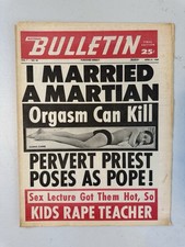 1969 National Bulletin Newspaper, Luana Carre, I Married a Martian VRN4 picture