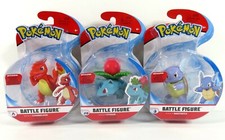 Pokemon Battle Figure Lot Charmeleon Ivysaur Wartortle WCT New picture