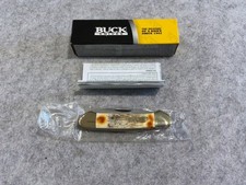 2007 Buck 389 BU389S Canoe Stag 2 Blade Folding Pocket Knife New In Box picture