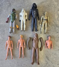 Vintage 1978 General Mills/Kenner Star Wars Large-Size Figures lot picture