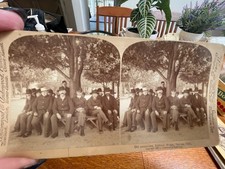 Antique 1903 Underwood Stereoview Card Soldiers Home Dayton Ohio Historic Photo picture