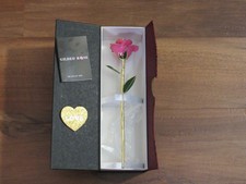 Gilded Rose 24K Gold Dipped Red Preserved Rose in Gift Box with Booklet picture
