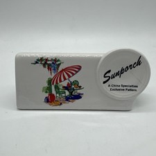 Fiesta Sunporch Shelf Sign RARE 🏖️ picture