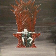 Elric Of Melnibone The Ruby Throne Painting Dark Fantasy Moorcock Eric Hudspeth picture