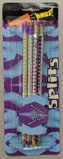 Yikes Splits 4 No 2 Pencils Nickelodeon Vintage 1990's New Unopened picture