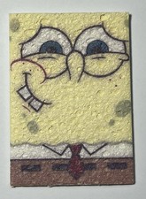 2009 Topps SpongeBob SquarePants Real Sponge Thoughtful Series 1 Card  picture