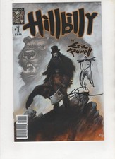 Hillbilly #1, Signed & Remarqued by Eric Powell, No COA, NM 9.4, 1st Print, 2016 picture