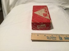 Vintage Hardie's Pittsburgh Candy Box Christmas Sleigh Reindeer 1930's - 1940's picture
