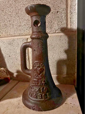 Antique VULCAN  1-1/2 x 10 Cast Iron Screw Jack picture