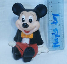 MICKEY MOUSE WALT DISNEY RUBBER WHISTLE TOY DOLL picture
