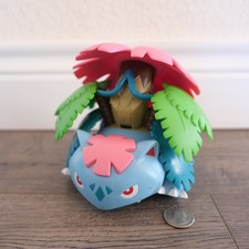 Pokémon 2015 Poseable Mega Venusaur Battle Attack Nintendo Tomy picture