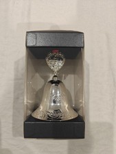 Wallace 2023 Grande Baroque Silver‑Plated Bell Ornament 29th Edition w/ Box picture