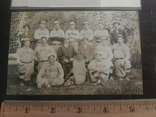 1910 Washington State Insane Asylum Baseball Team Real Photo Postcard picture