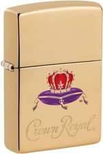 Zippo Crown Royal High Polish Brass 49657 picture