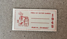 Reddy Kilowatt Canning Label 1945 - 81 Years Old picture