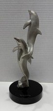 1999 Robert Wyland Bronze Sculpture “Double Dolphins” 172/950 Rare picture