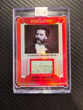 2025 Eternal Revelation Authentic History Relic Johann Strauss II 17/25 Red picture
