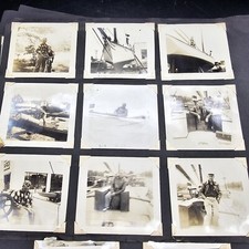 1930's-1950's Family Travel Photo Lot (787) picture