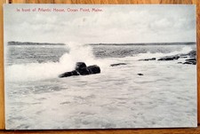 In front of Atlantic House, Ocean Point, Maine ME ~ Card made in Germany picture