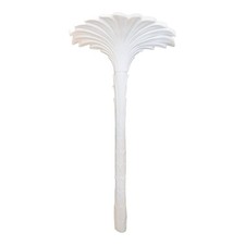 Original Vintage Serge Roche Style Palm Tree Wall Torchiere Floor Lamp c. 1970s picture