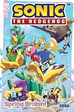 SONIC THE HEDGEHOG SPRING BROKEN #1 THOMAS COVER IDW COMICS VIDEO GAME SEGA 2024 picture