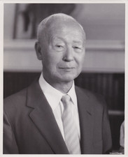 1954 Press Photo South Korea President Syngman Rhee Poses in Washington DC picture
