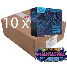 Pokemon - Phantasmal Flames ELITE TRAINER BOX UNSEALED CASE ( 10 ETB 's) picture