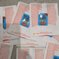 McDonald's 2026 Monopoly Game Unpeeled Pieces (Lot of 50) Start Winning Today picture