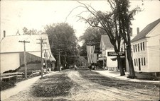 Bingham ME Street Scene CMP Office c1910s Real Photo Vintage Postcard bhn picture