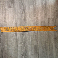 Vintage Pennant Flag - Battalion Small Bore Champions picture