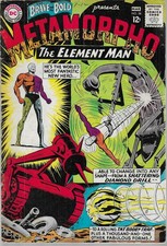 Brave & the Bold Metamorpho (2nd appearance) the Element Man #58 Mar. 1965 picture