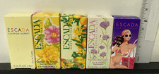 VTG ESCADA MINI eau de toilette lot of 5 Boxed Chiffon,Jardin,Sunny 1993-2009 picture