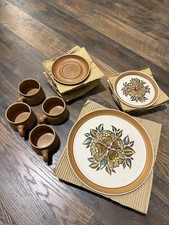 Vintage Millard Norman Stoneware Starter Kit NEW In Box 16 Piece Set picture