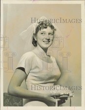 1959 Press Photo Miss JoAnn M. Reilly marries Curtis H. Roden - lra65498 picture