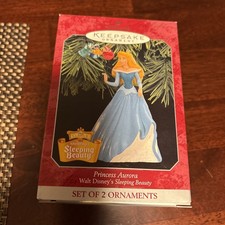Hallmark Keepsake Disney Sleeping Beauty Ornaments 1998 NEW-NIB.  picture