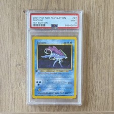 Nintendo Pokémon TCG Neo Revelation Suicune 2001 #27/64 English PSA 9 picture