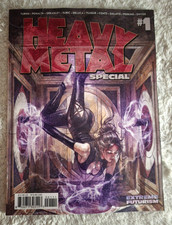 HEAVY METAL SPECIAL #1 EXTREME FUTURISM - MARCO TURINI MAIN COVER A  SUMMER/2026 picture