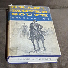 Grant Moves South Bruce Catton Hardcover Original Civil War Militaria picture