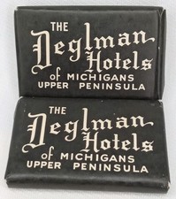 Antique 1940s Halloween Display Advertising Soap Deglman Hotels Sealed picture