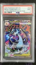 Pokemon PSA 9 Mega Charizard X EX 023 Black Star Promo picture